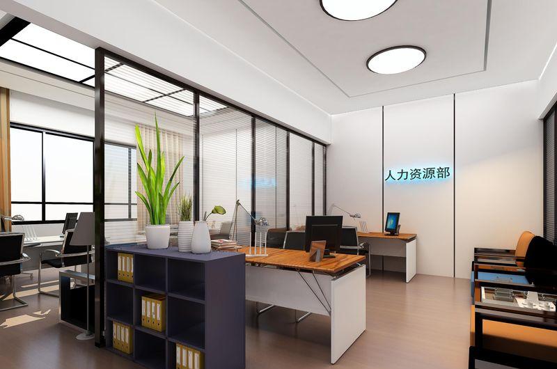烟台惠通网络科技现代简约办公楼设计-19
