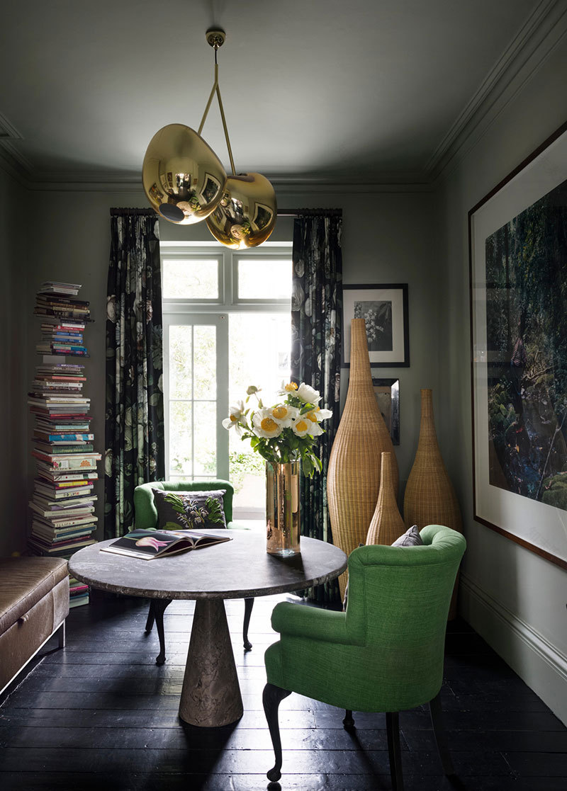 伦敦花艺大师的家,紫色魅影与花卉的狂欢-4