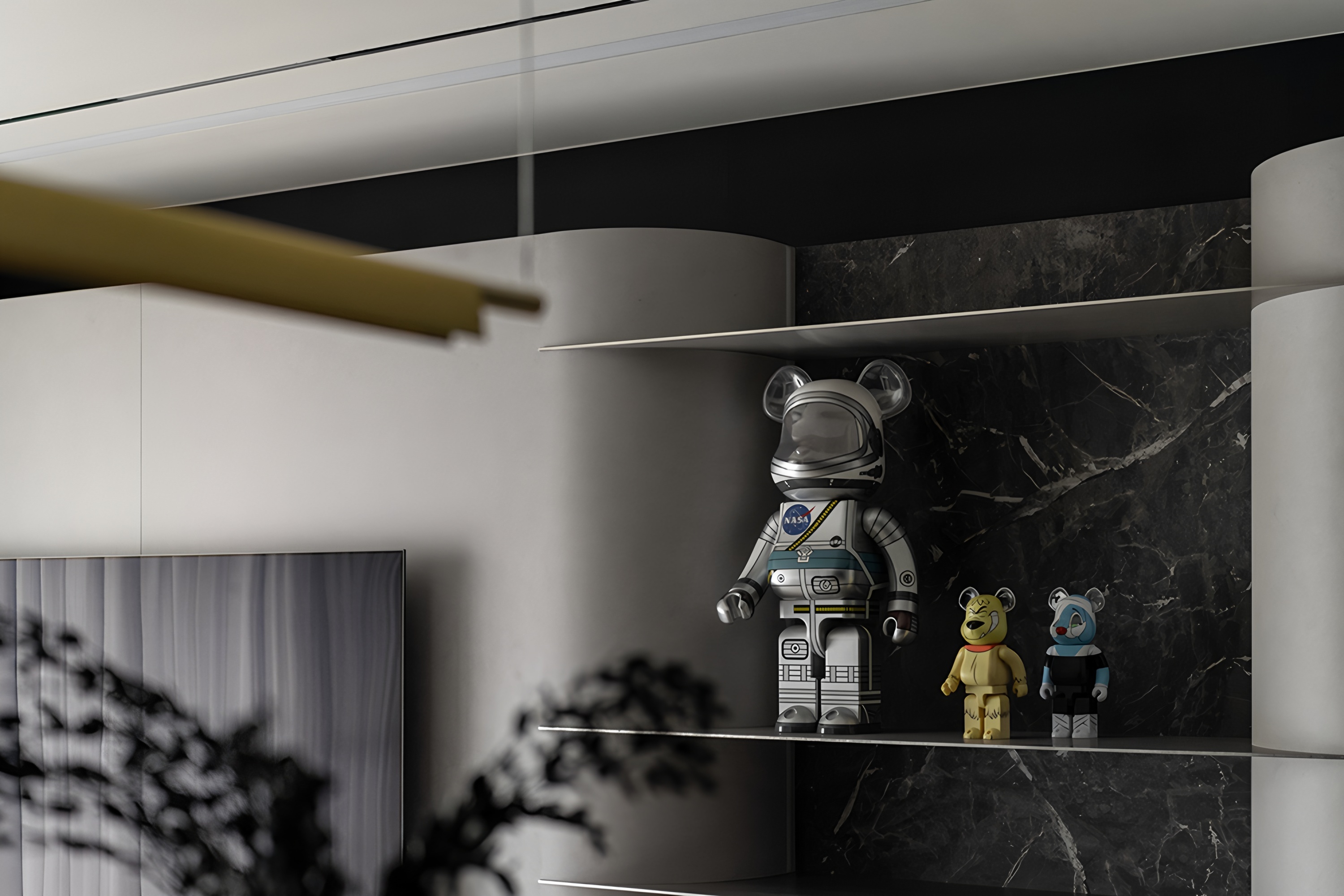 台南33坪灰韵蕴藏金属光住宅设计丨中国台南丨乔治黑羊设计-69