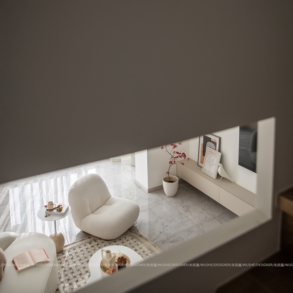 《梧叶逐秋》· 简约优雅的绿意家居丨吾舍空间设计-32