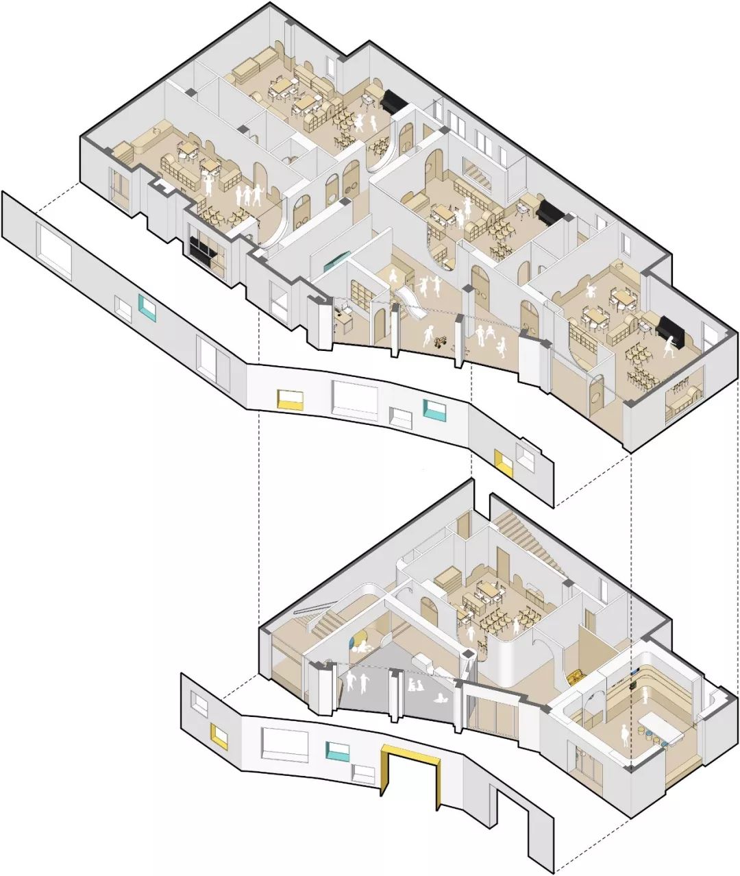 南京辰龙宝贝托儿所——寓教于乐的垂直空间设计-14