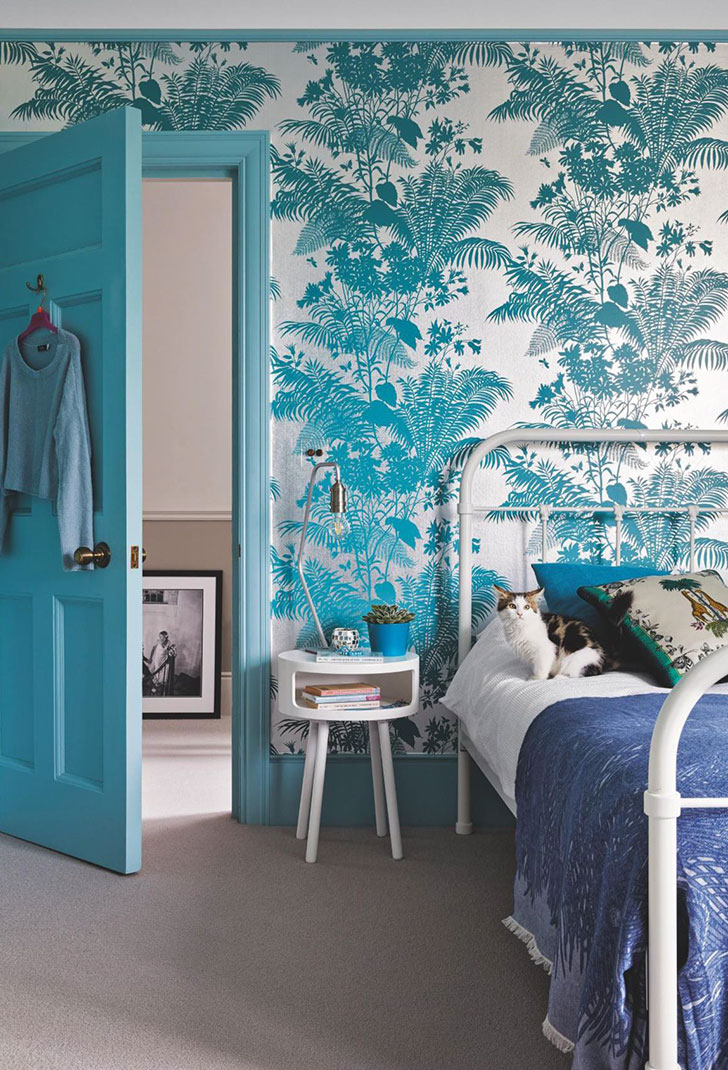 英伦风彩色家居盛宴 | 大胆前卫的室内设计-7