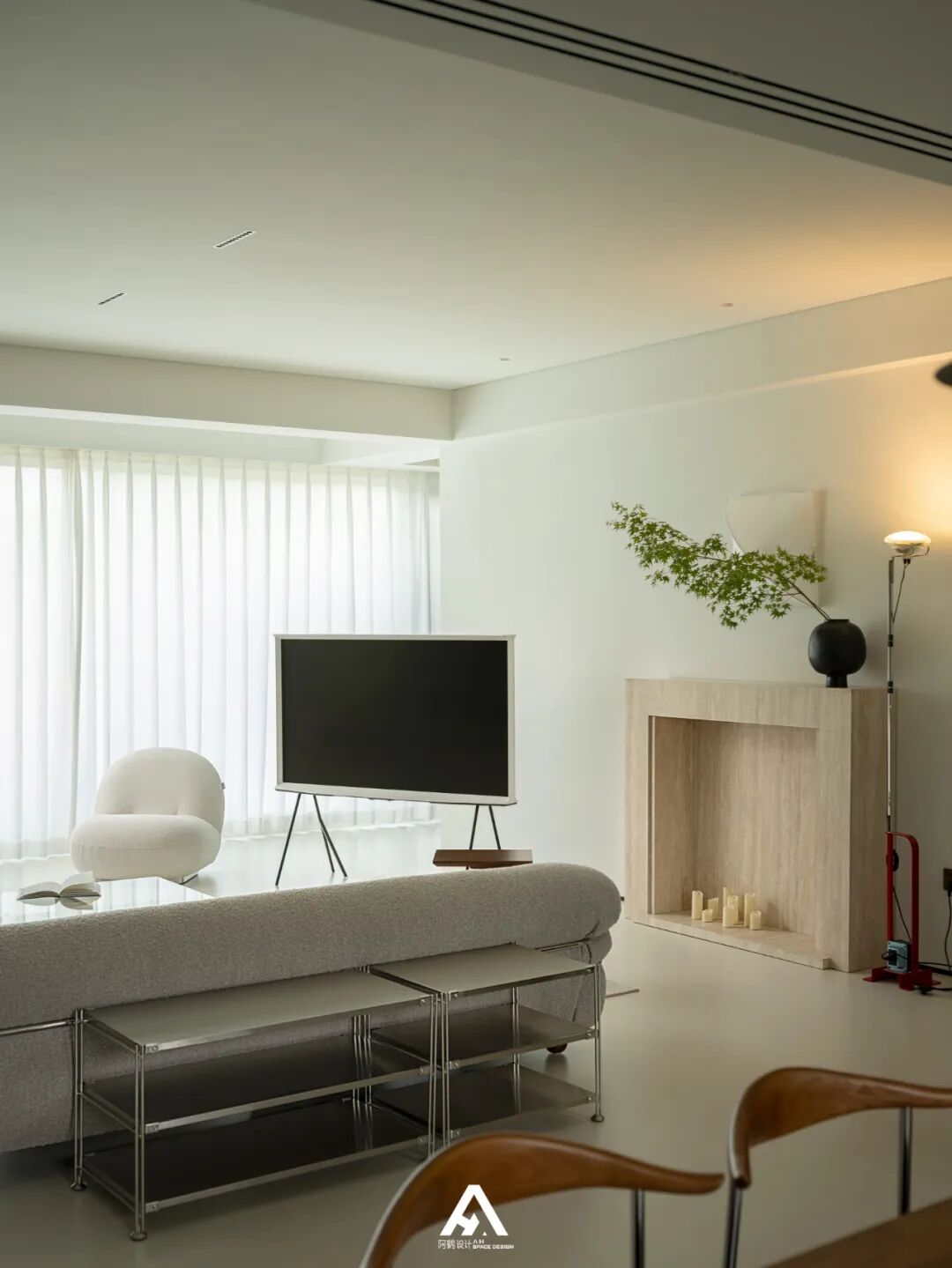 南昌阿鹤设计|砸掉几十个达不溜的精装房，也可以是无边界之家？-3