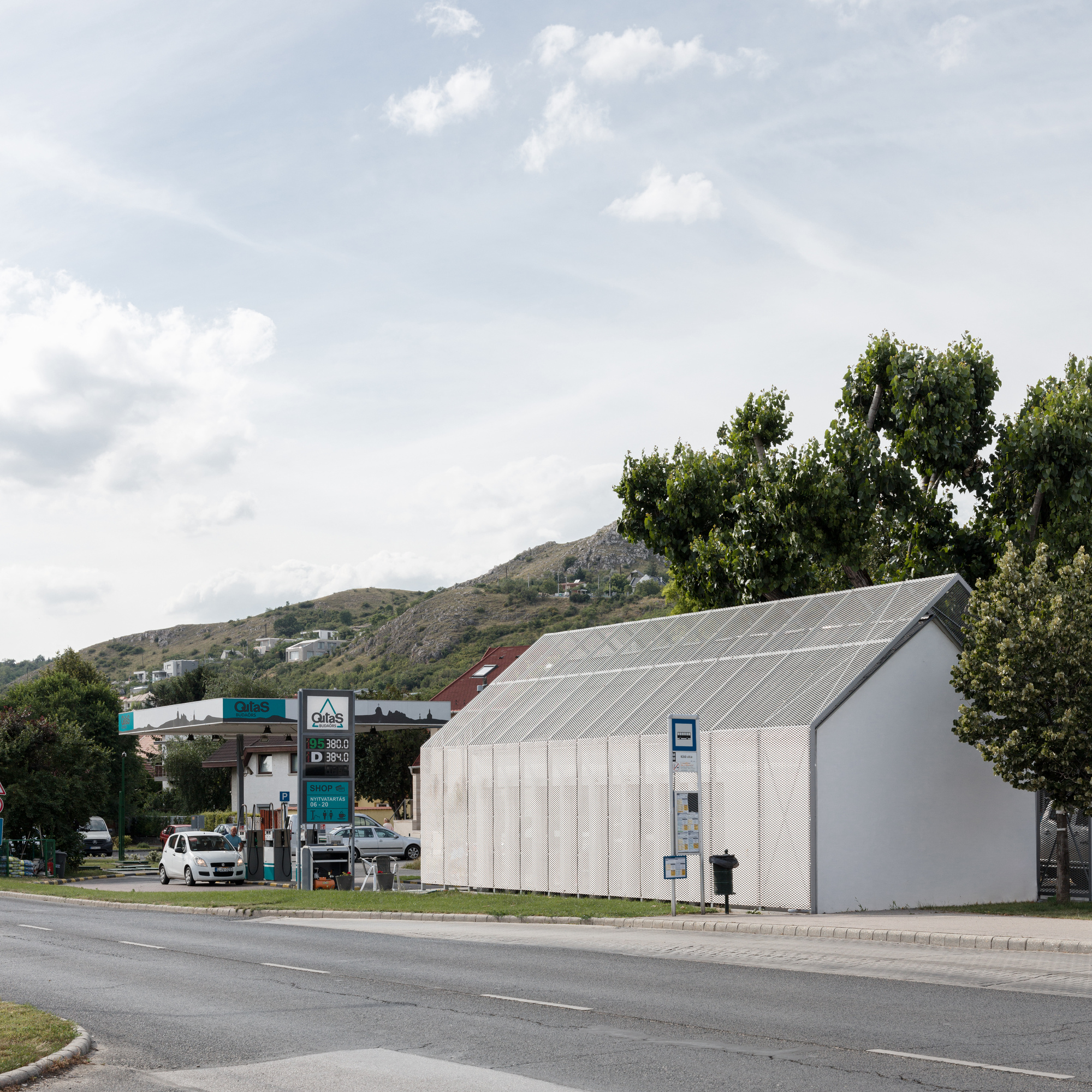 当地外观加油站，因特拉穆罗斯丨匈牙利-14