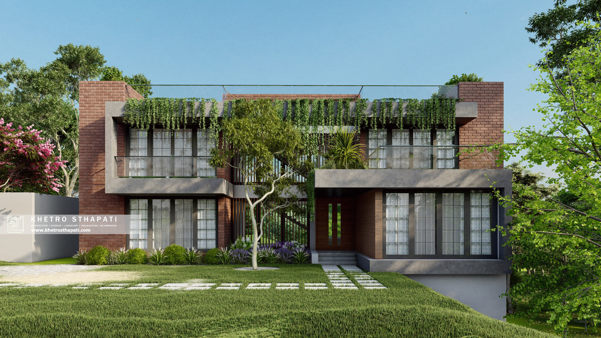 豪华复式设计丨Khetro Sthapati-6