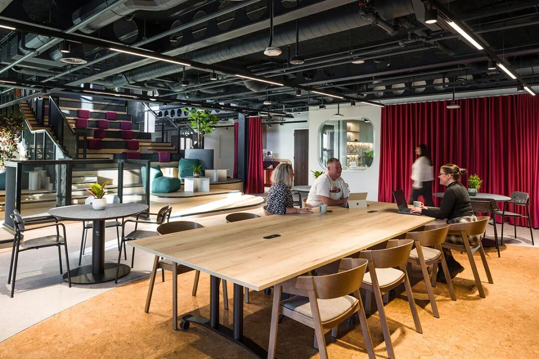 移动网络Virgin Media O2混合办公设计丨英国曼彻斯特丨SpaceInvader设计师事务所-74