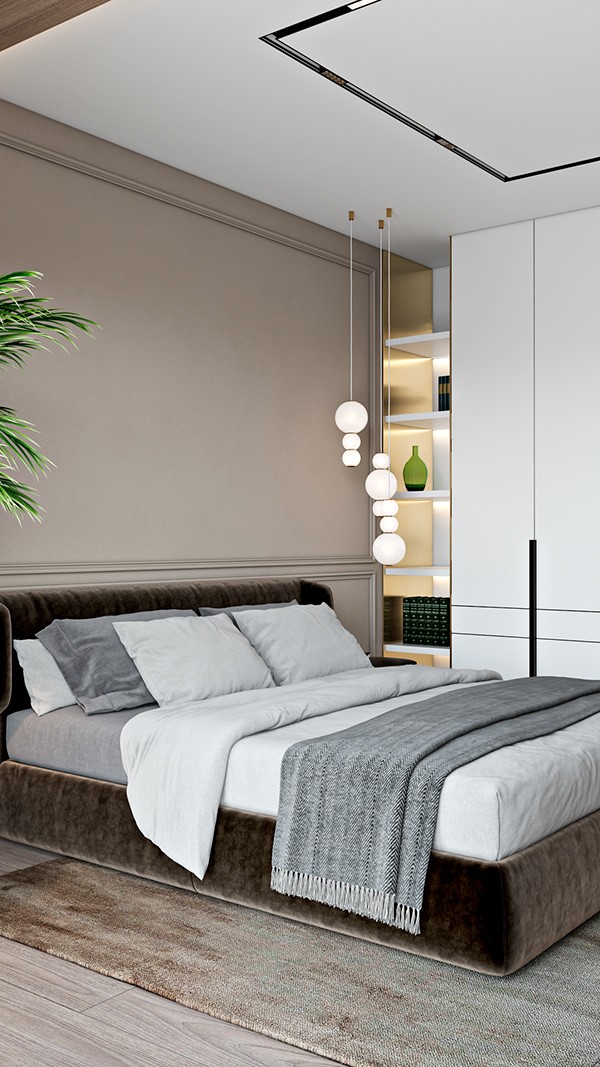 270㎡简约风公寓设计 既舒适又大气-20