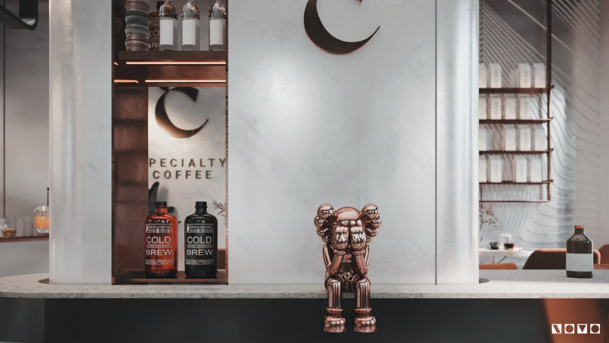 Entro Cafe 室内设计丨埃及丨Novelty Design Studio-17