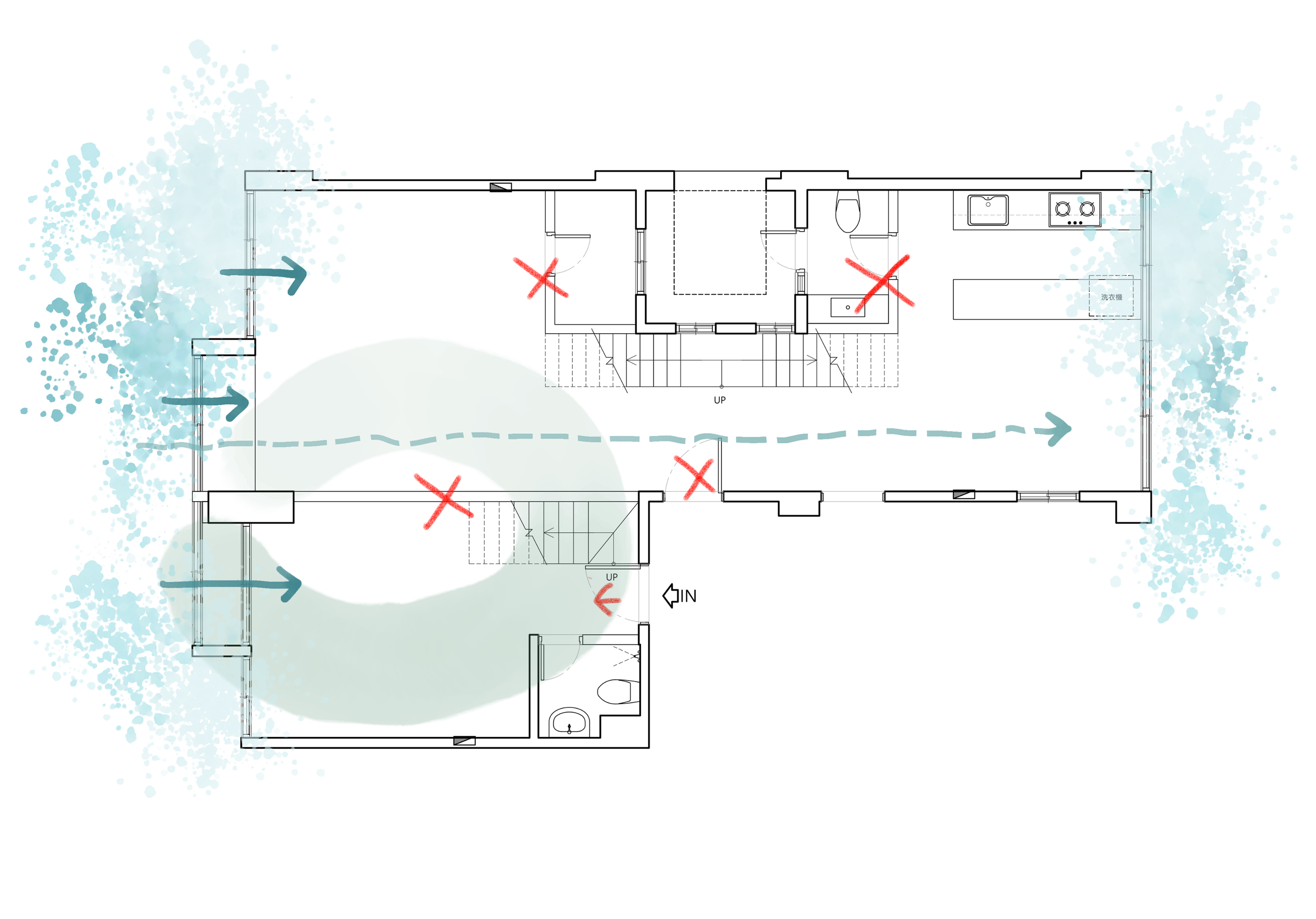 绿树之间 · 台北住家设计丨中国台北丨虫点子设计-2