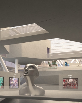SIMULACRA（当代艺术博物馆毕业设计）丨Helwan 大学建筑系美术学院