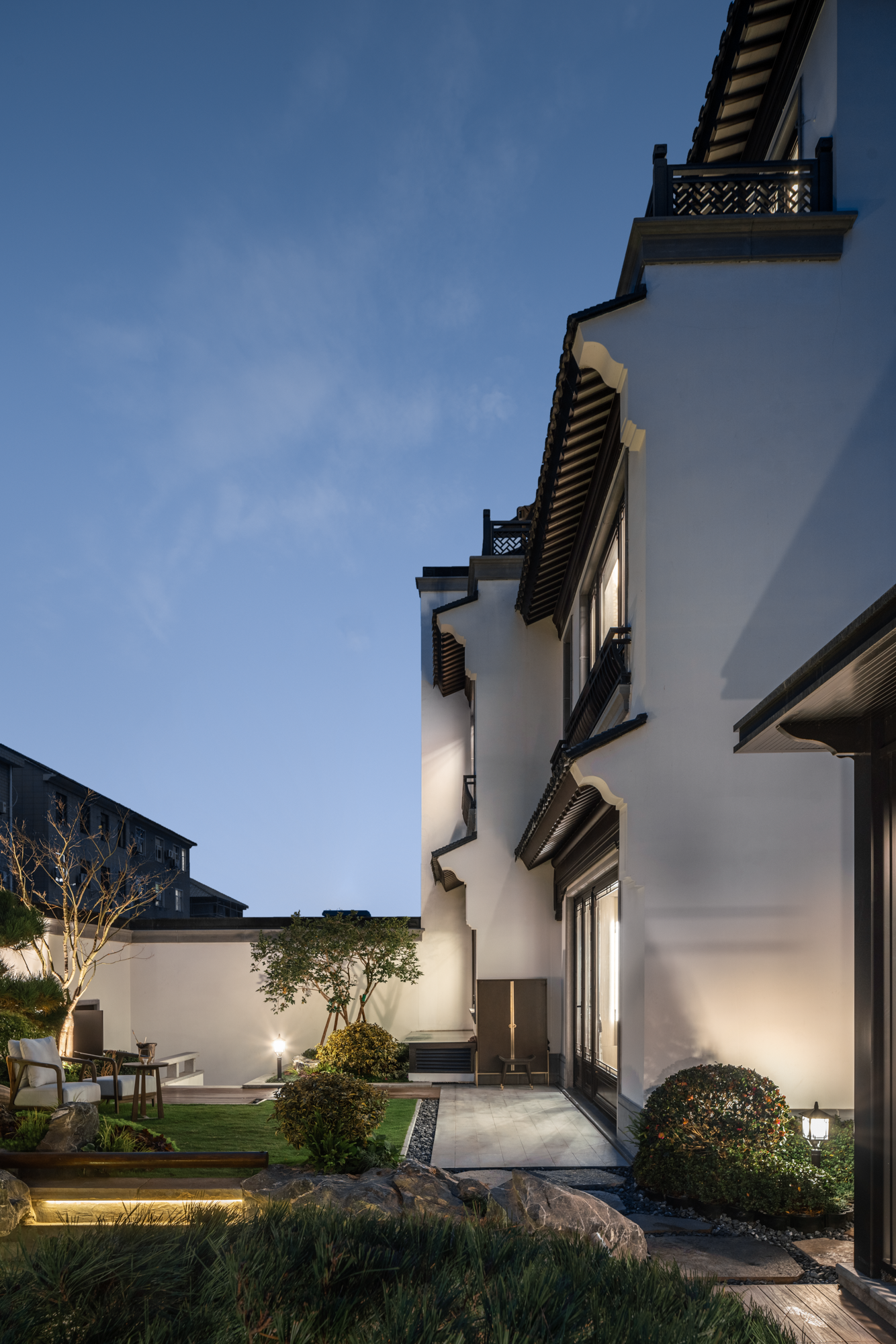 别墅空间摄影诸暨西林花园丨中国浙江丨4U STUDIO-31