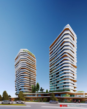 Phu Xuan 公寓综合体  莲花湖丨越南丨Vo Huu Linh Architects