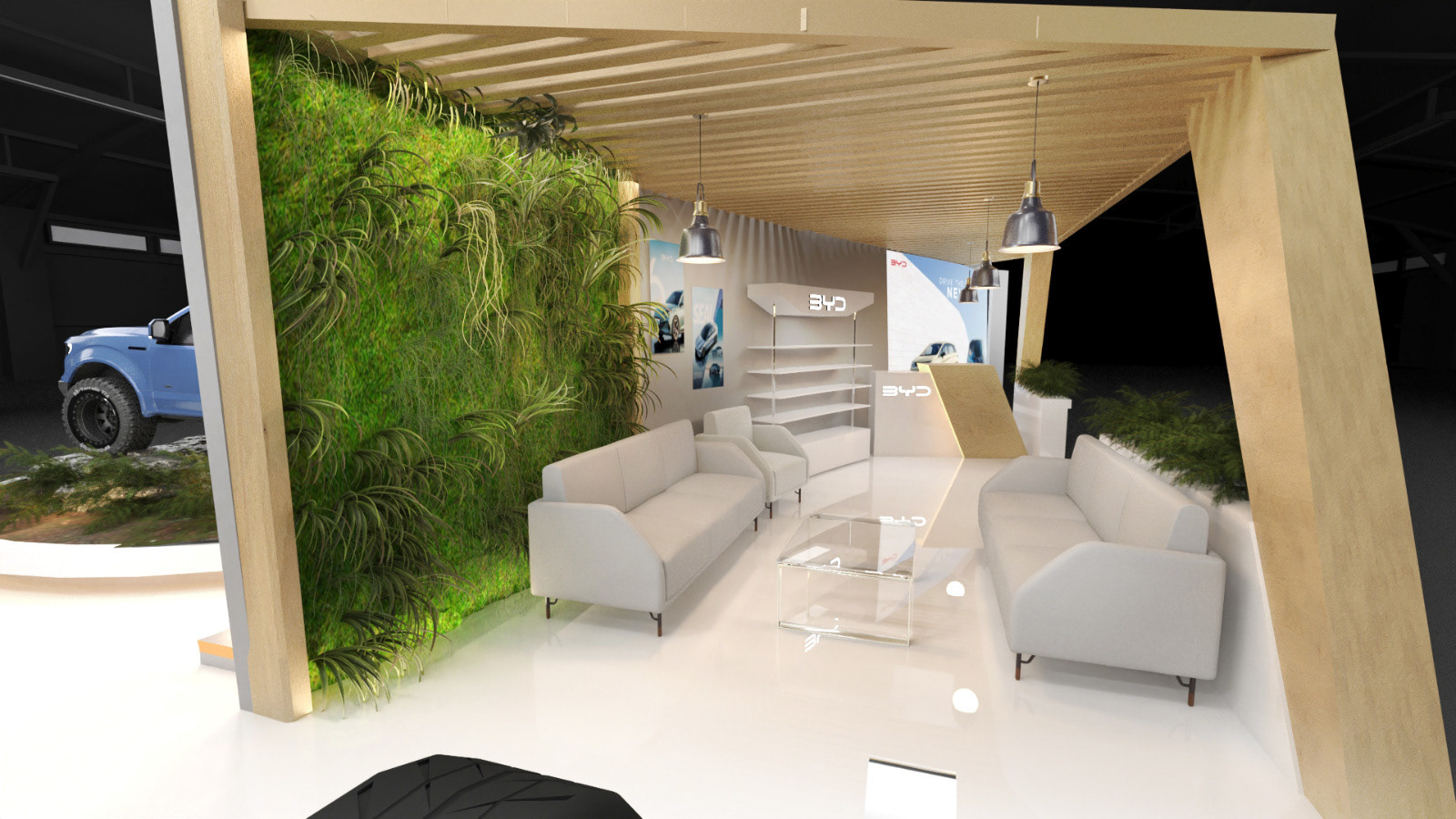 BYD Launch 汽车展厅-3