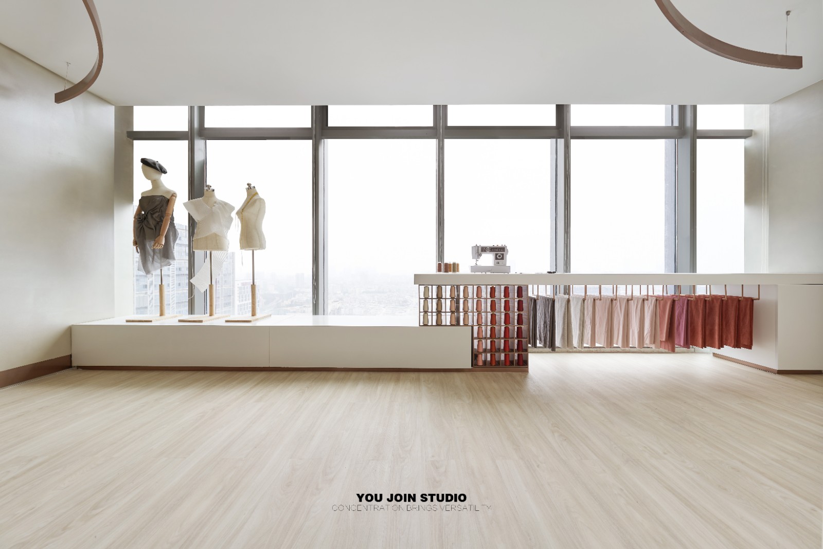 素柔绸纺办公空间设计丨于几设计-17