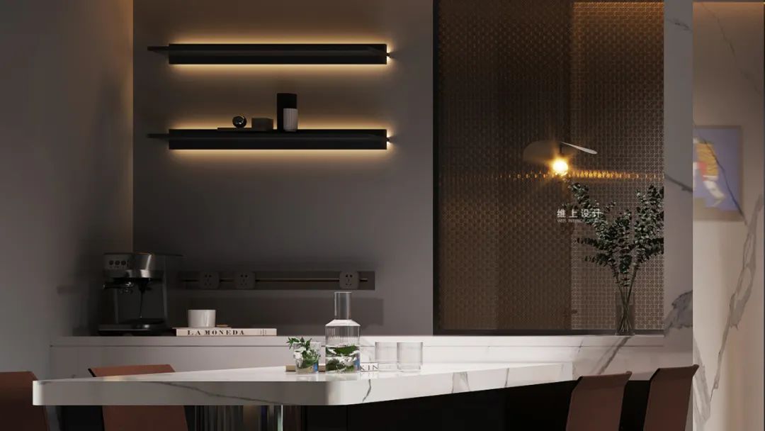 暗调高级质感私宅丨中国福州丨维上设计-23