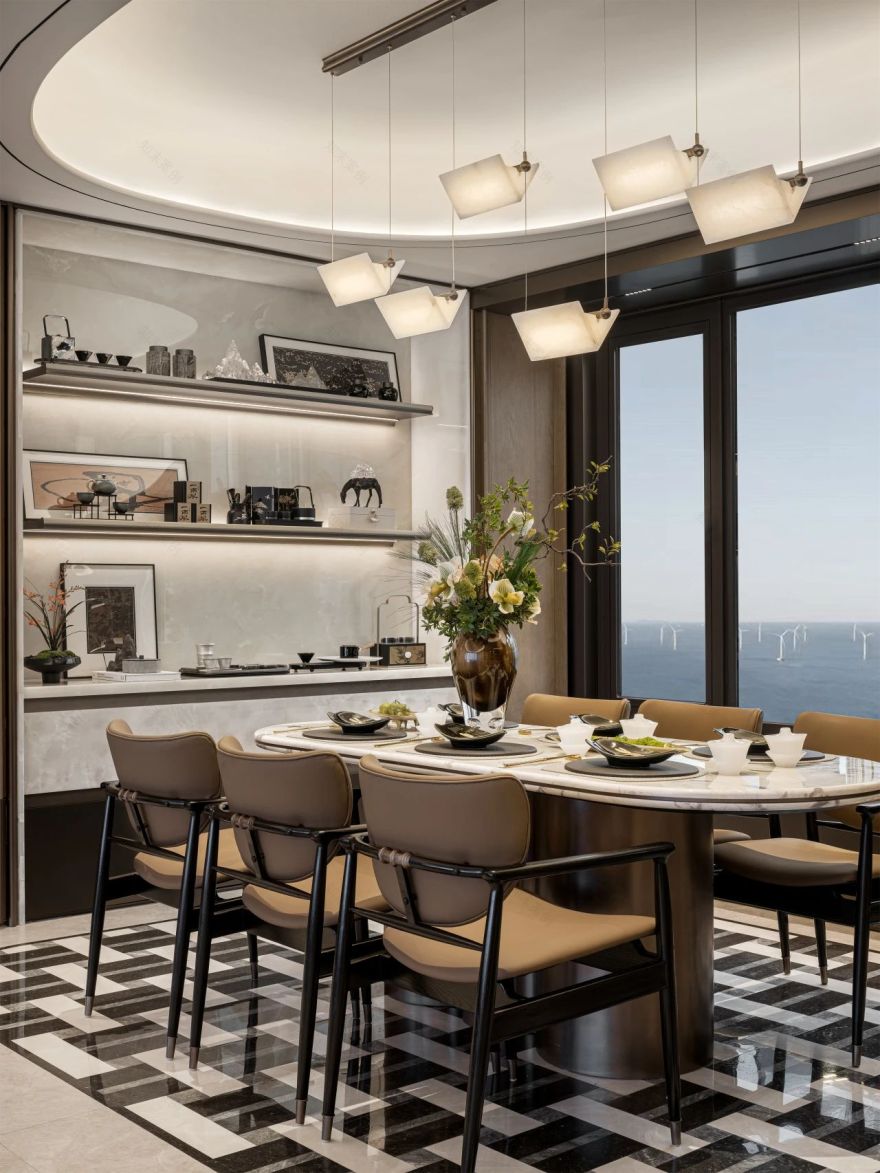 泉州湾海 210 样板大平层住宅丨中国泉州-21