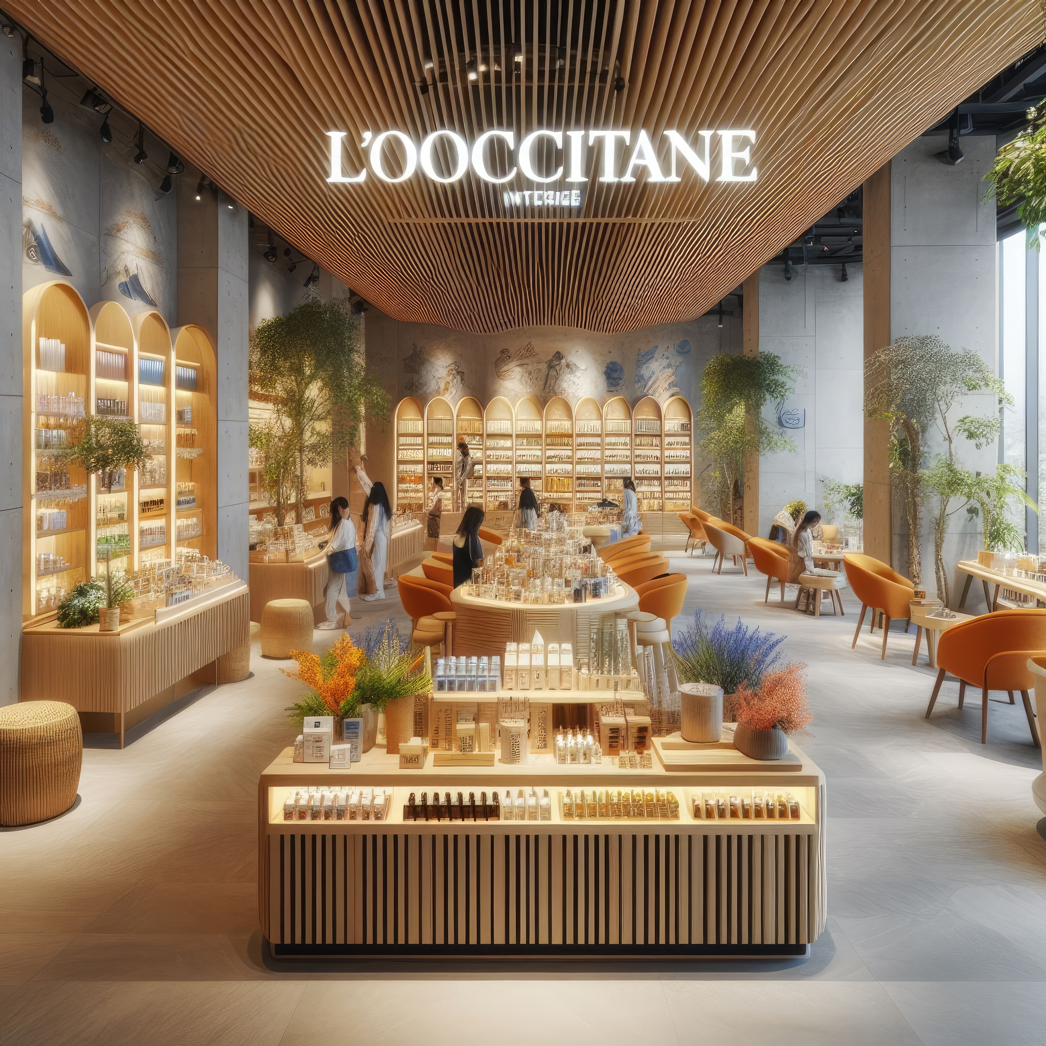 L'occitane interior store by Ai-14