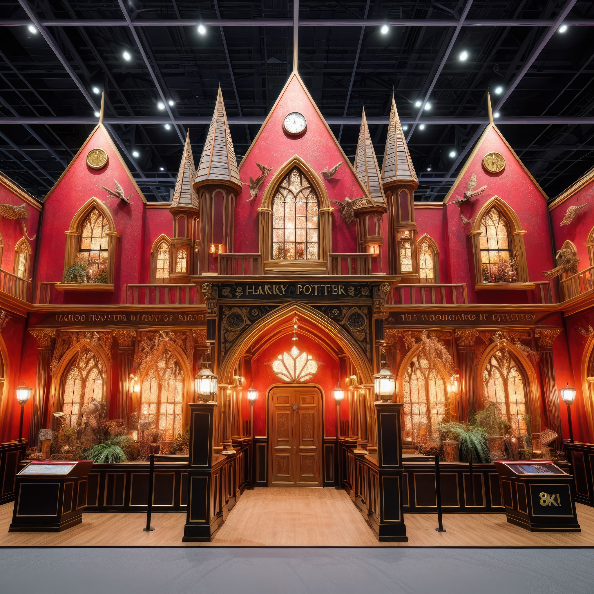 Harry Potter exhibition booth/interior store by Ai-4