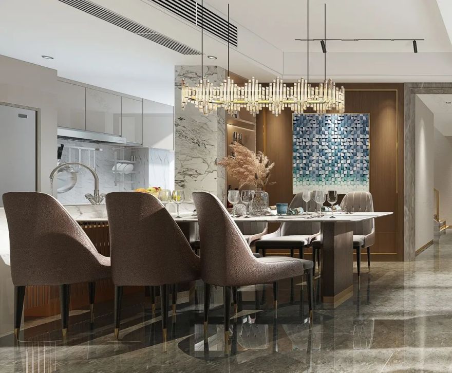 广州番禺星尚花园顶层复式独栋别墅空间设计丨中国广州丨TODD 杜特设计-16