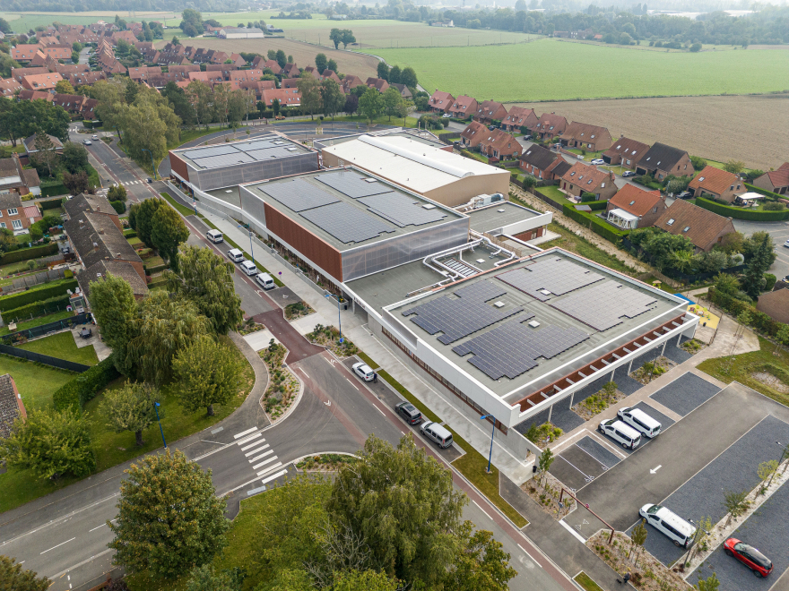 Wavrin 体育中心扩建项目丨法国丨ANAA Architectes-41