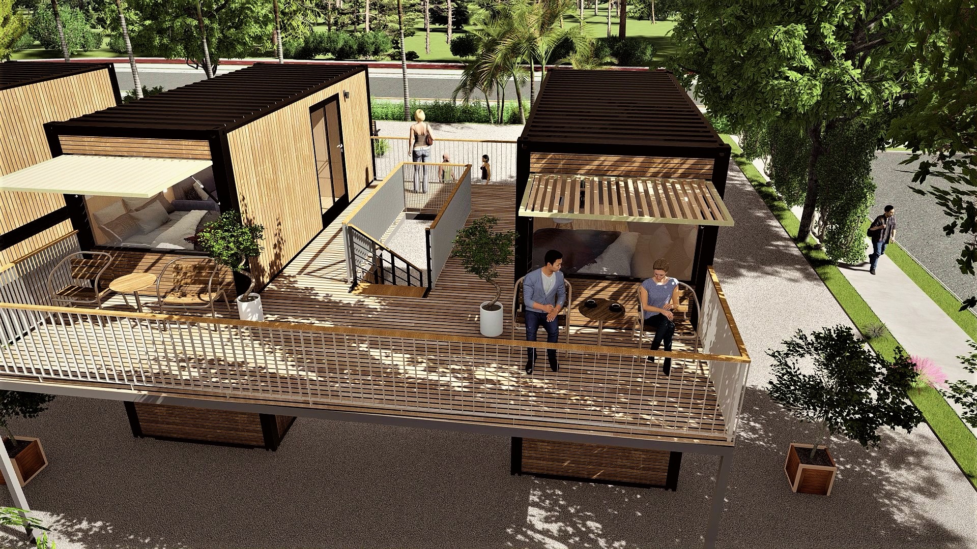 预制模块化集装箱酒店丨Damijan Koprivc-20