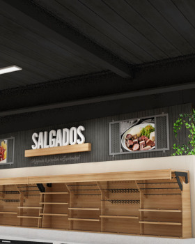 Supermarket Signage CGI - Comunicação Visual