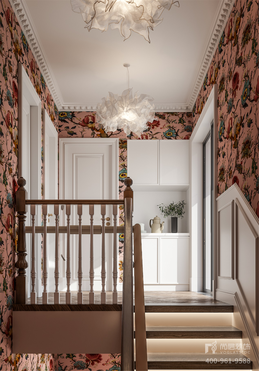 上海滩维多利亚风情空间设计丨中国上海丨上海尚层别墅装饰-25