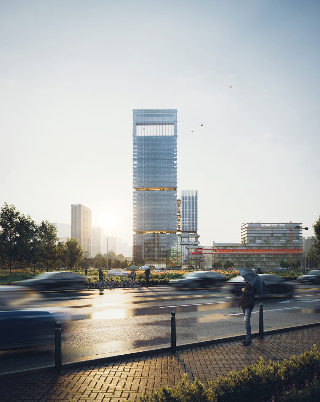 深圳宝安客运中心“工业上楼”项目丨中国深圳丨祚诚建筑,深圳市华筑工程设计有限公司-0