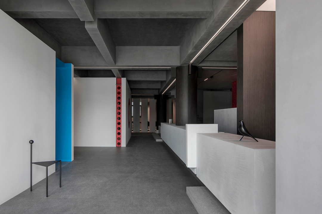 无用之间专质化工涂料展厅丨中国汕头丨质感建筑设计-18