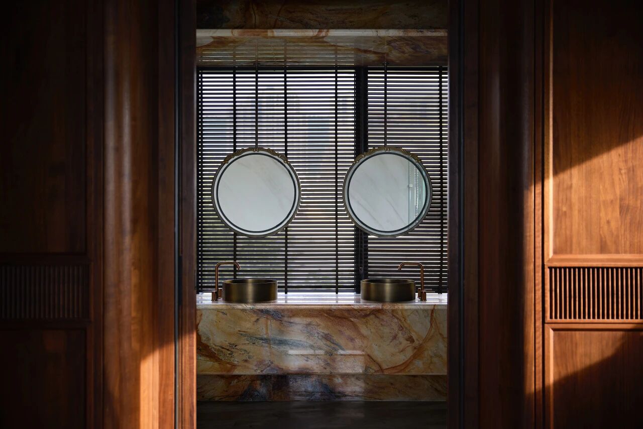 金地御湖颂丨中国广州丨硬装矩阵纵横,软装矩阵鸣翠-45