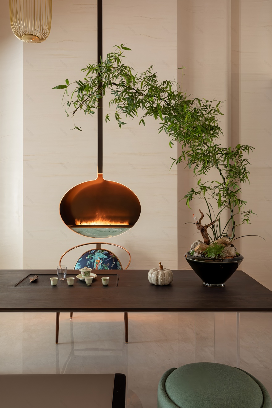 杭州富春壹号院660m²• 归于自在|品冠设计丨中国杭州-24