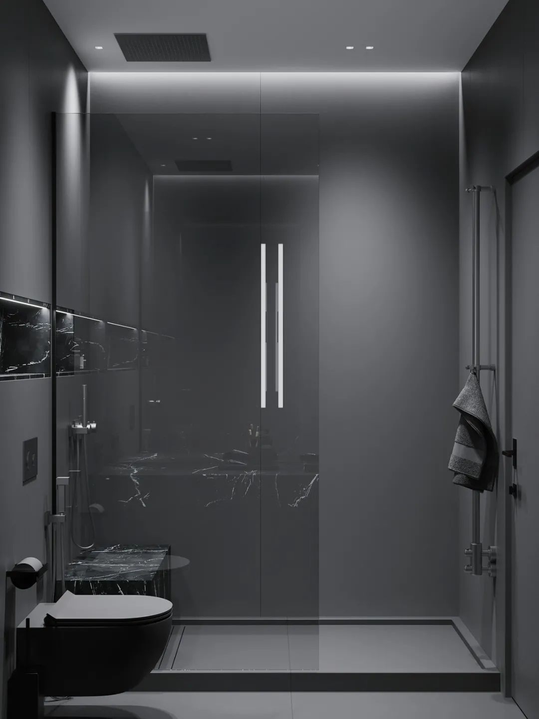 超大落地窗，全开放起居空间，这样的一居室，真的爱了！-42