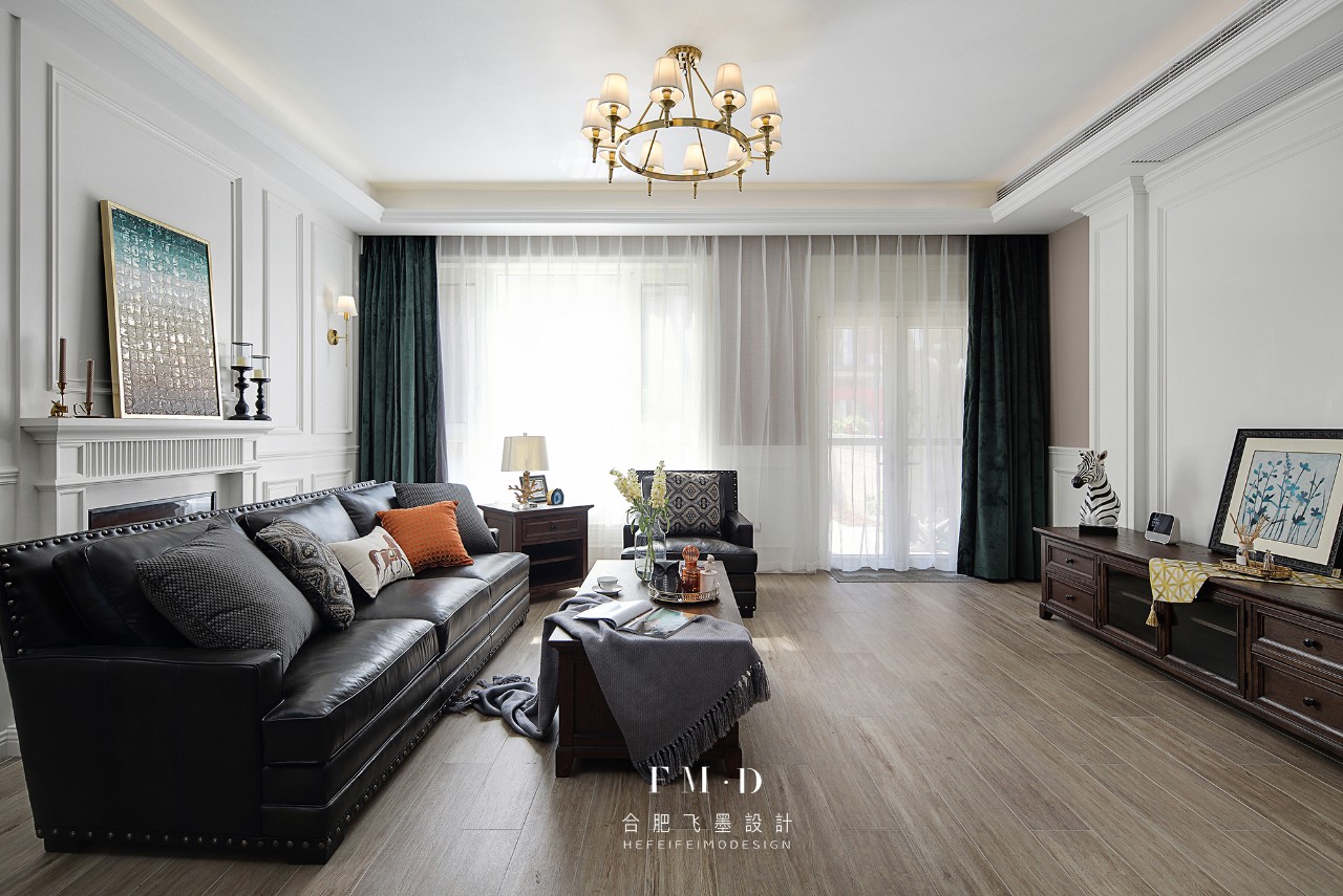 萌芽之美,自由简单的美式风格别墅设计-17