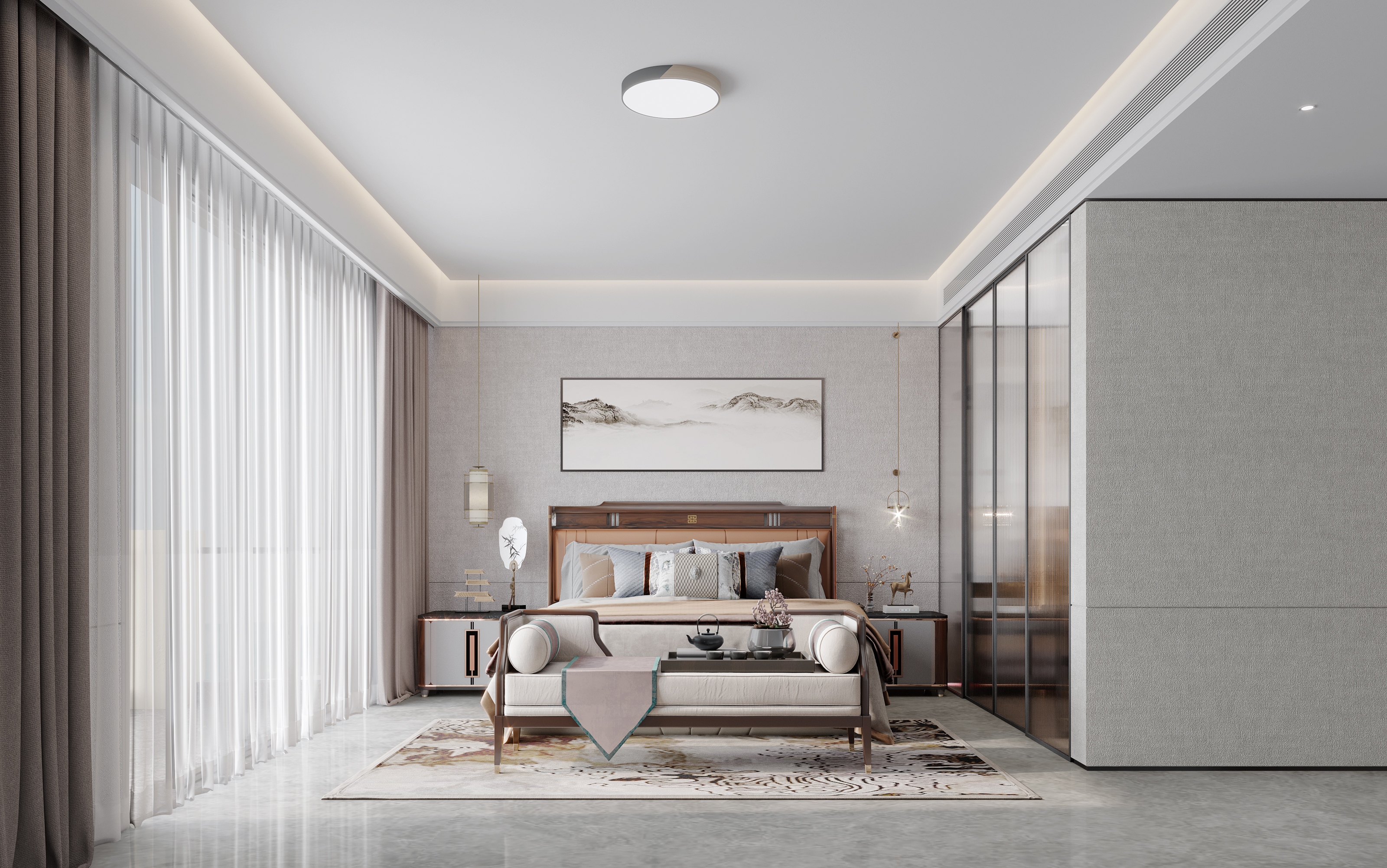 豪宅、别墅、大平层设计表现-2