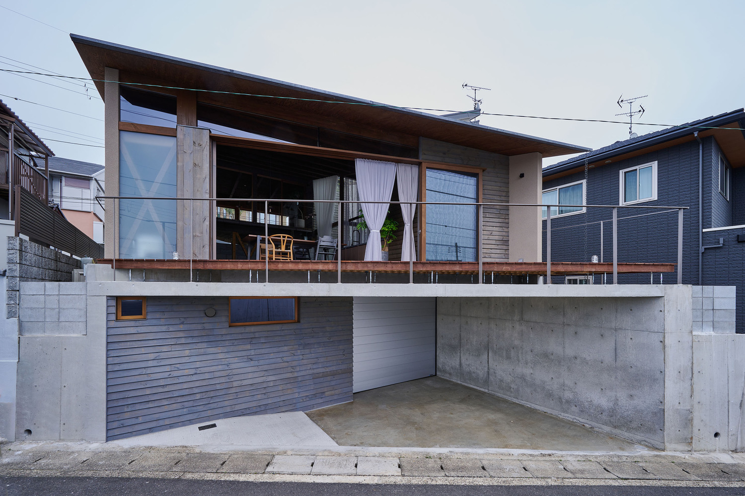 混凝土块住宅丨日本京都丨OHArchitecture-10