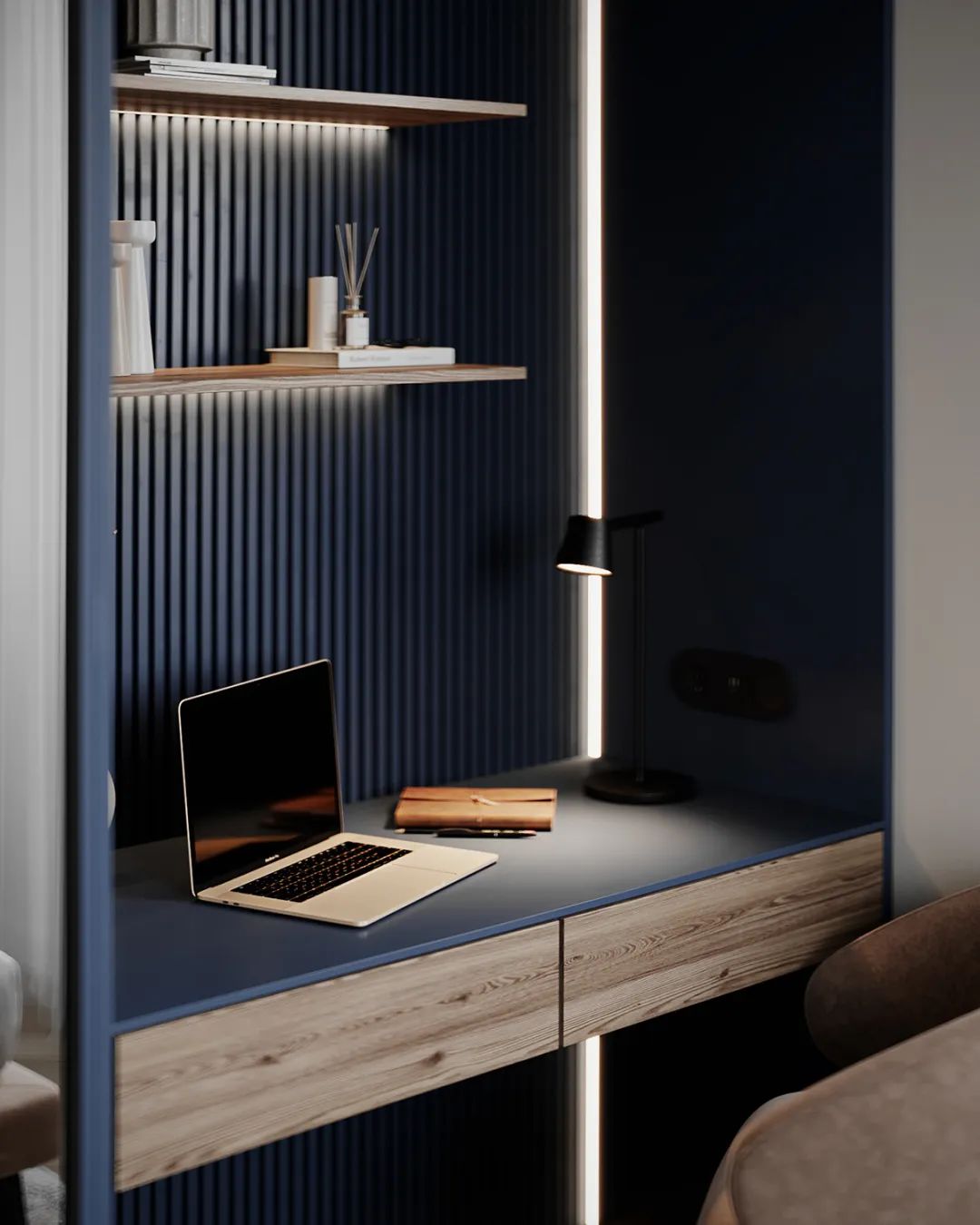 川谷堂现代简约风小宅丨Alexander Bocharov-23