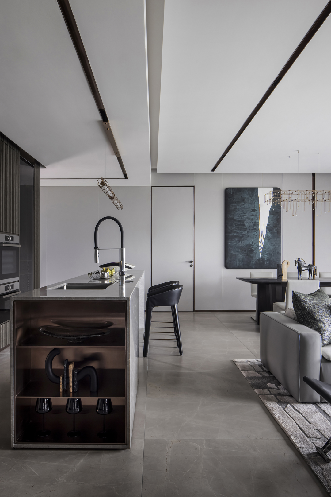 重庆万华麓悦江城E28组团A,B,C户型样板间丨中国重庆丨QINASURE Design千寻设计-63