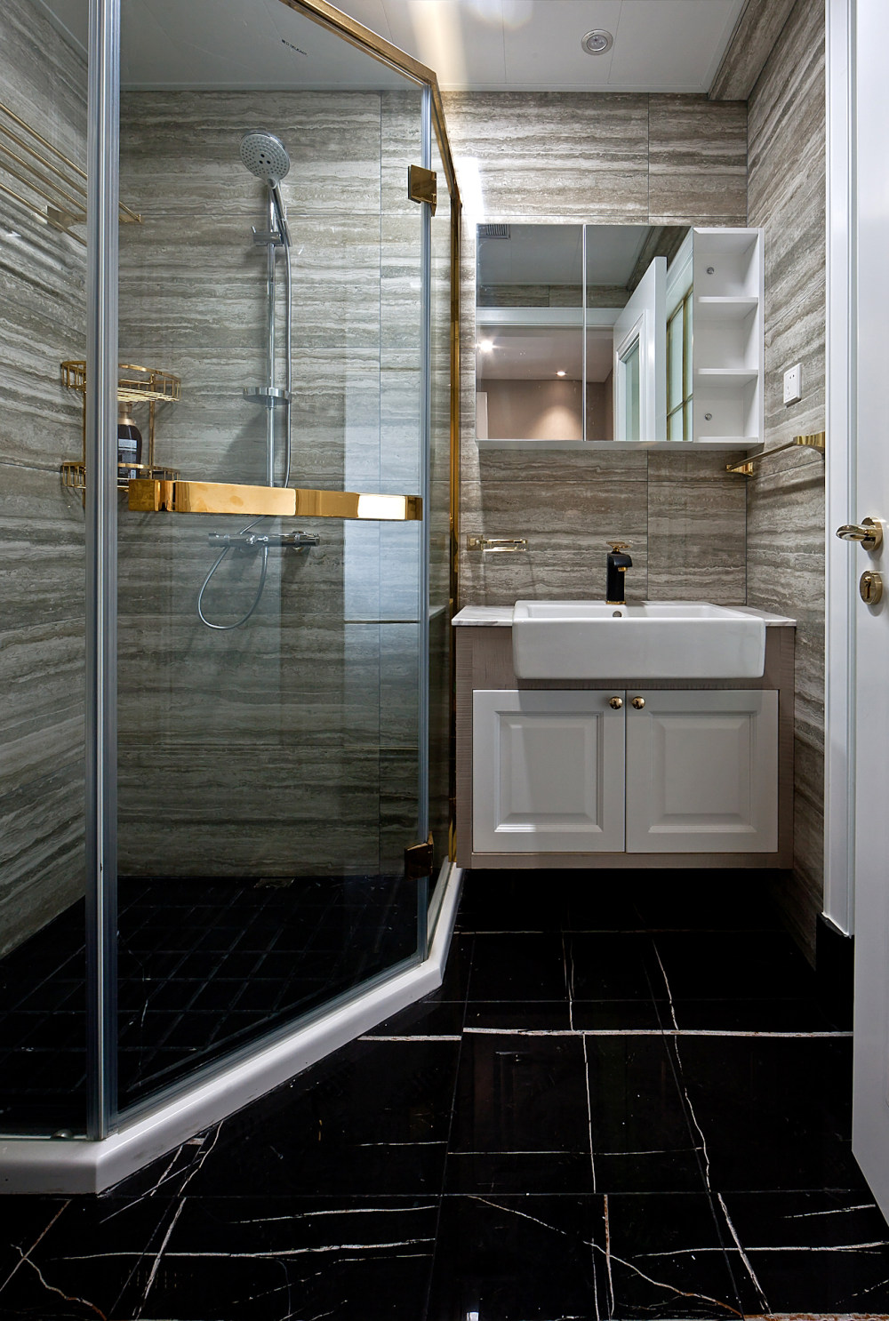 紫金府低奢现代之家装实景摄影-21