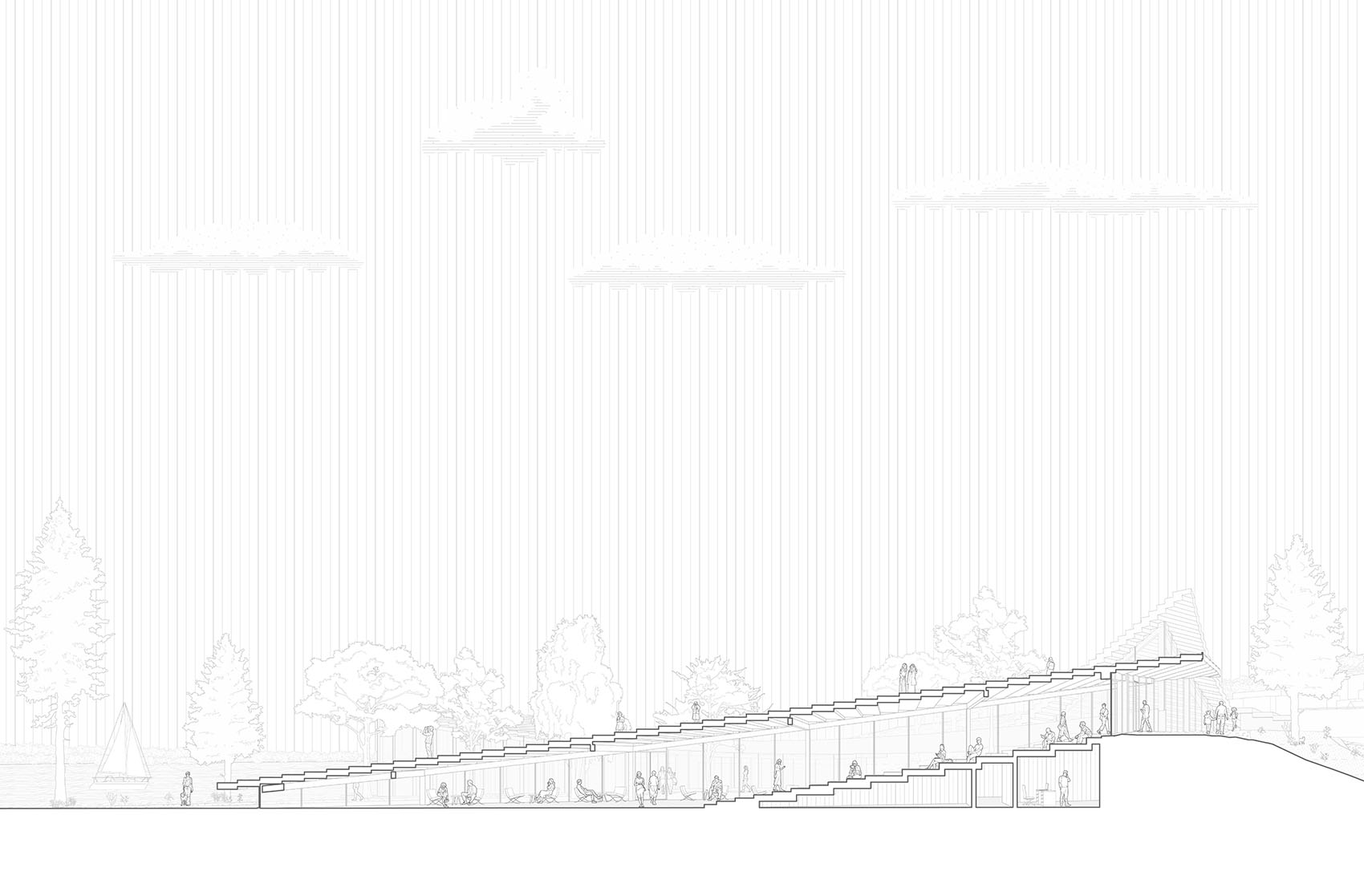 Lacum Respira圣莫里茨湖畔亭概念方案丨瑞士丨Ket Bureau（Karen Bilian等）-32