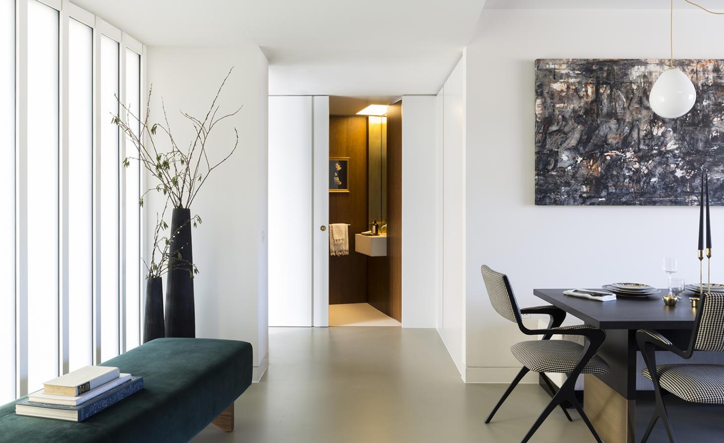 伦敦国王十字“煤气罐三胞胎”营销套间-15