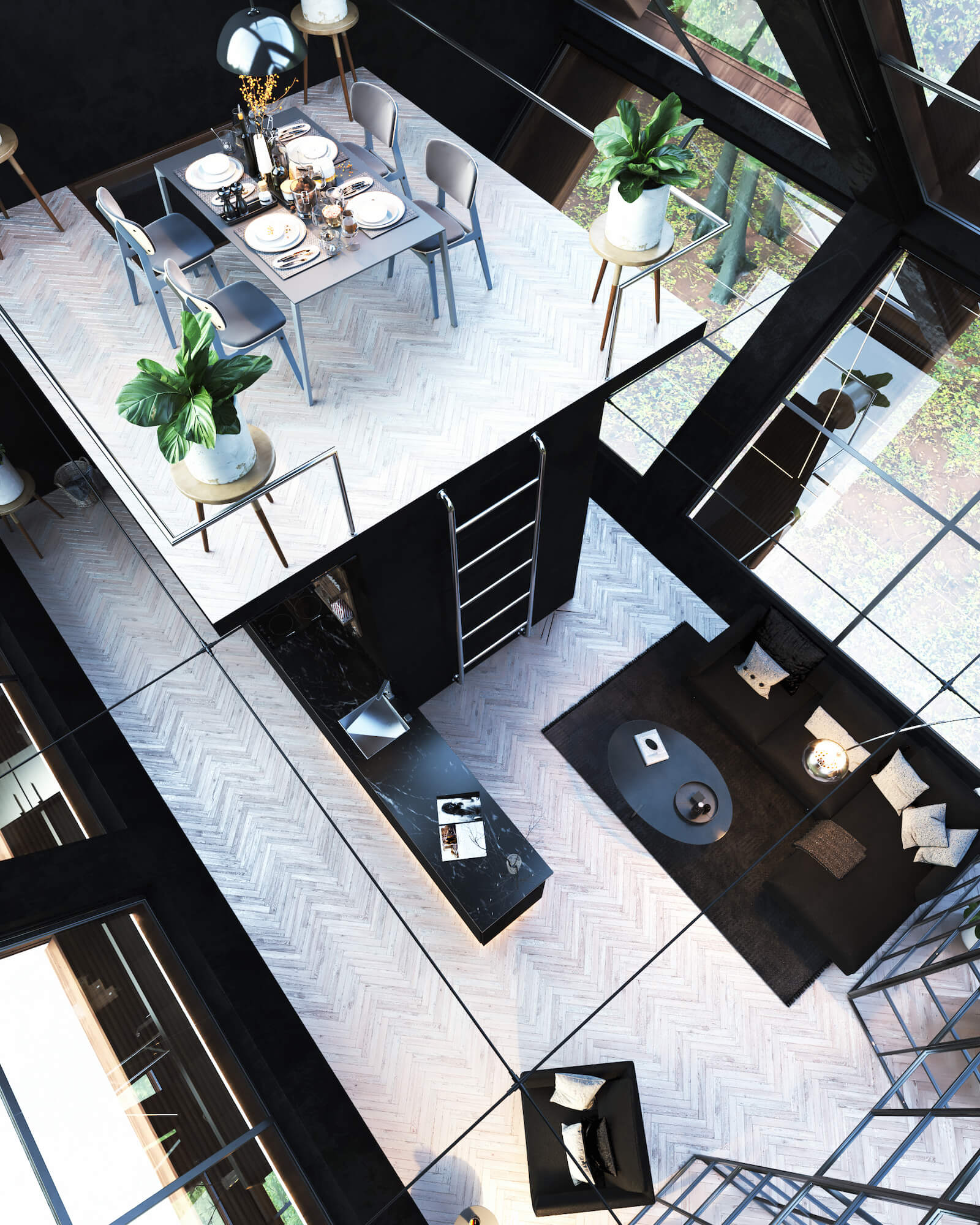 不列颠哥伦比亚省温哥华的电梯房                     -18