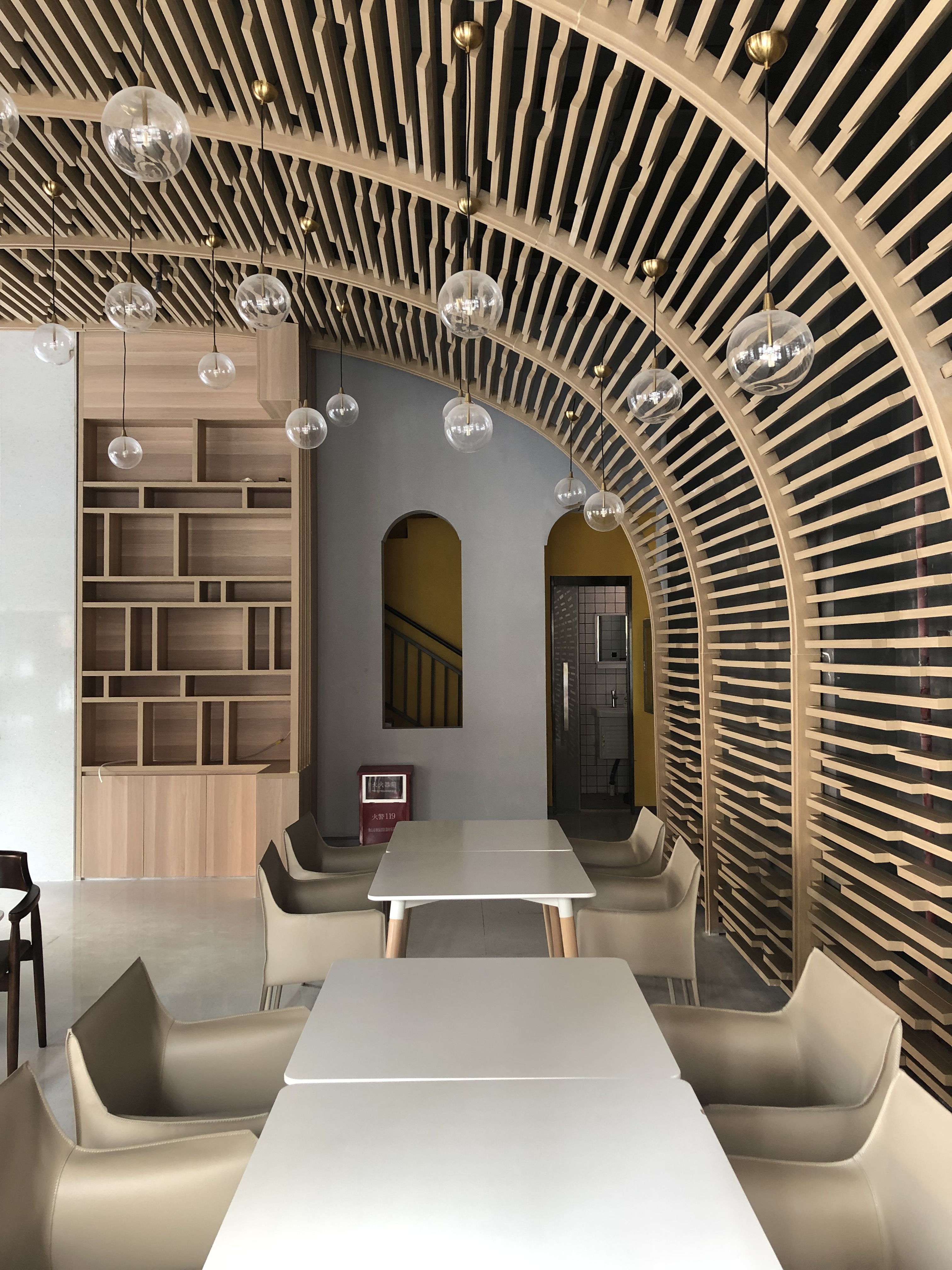 SD丨万科【最美泊寓】-深圳福永15巷 首层公寓大堂设计-23