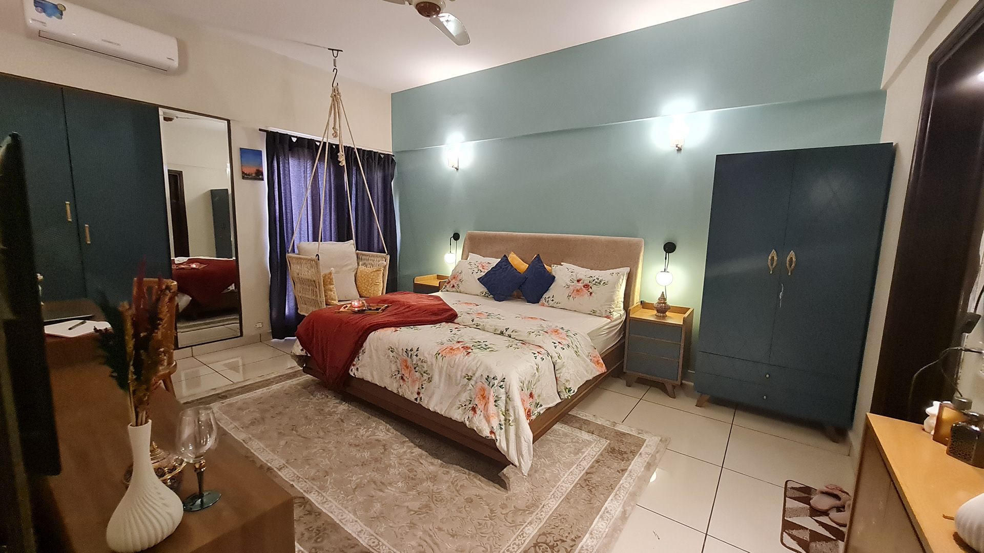 AB 卧室室内设计丨B3 设计工作室-9