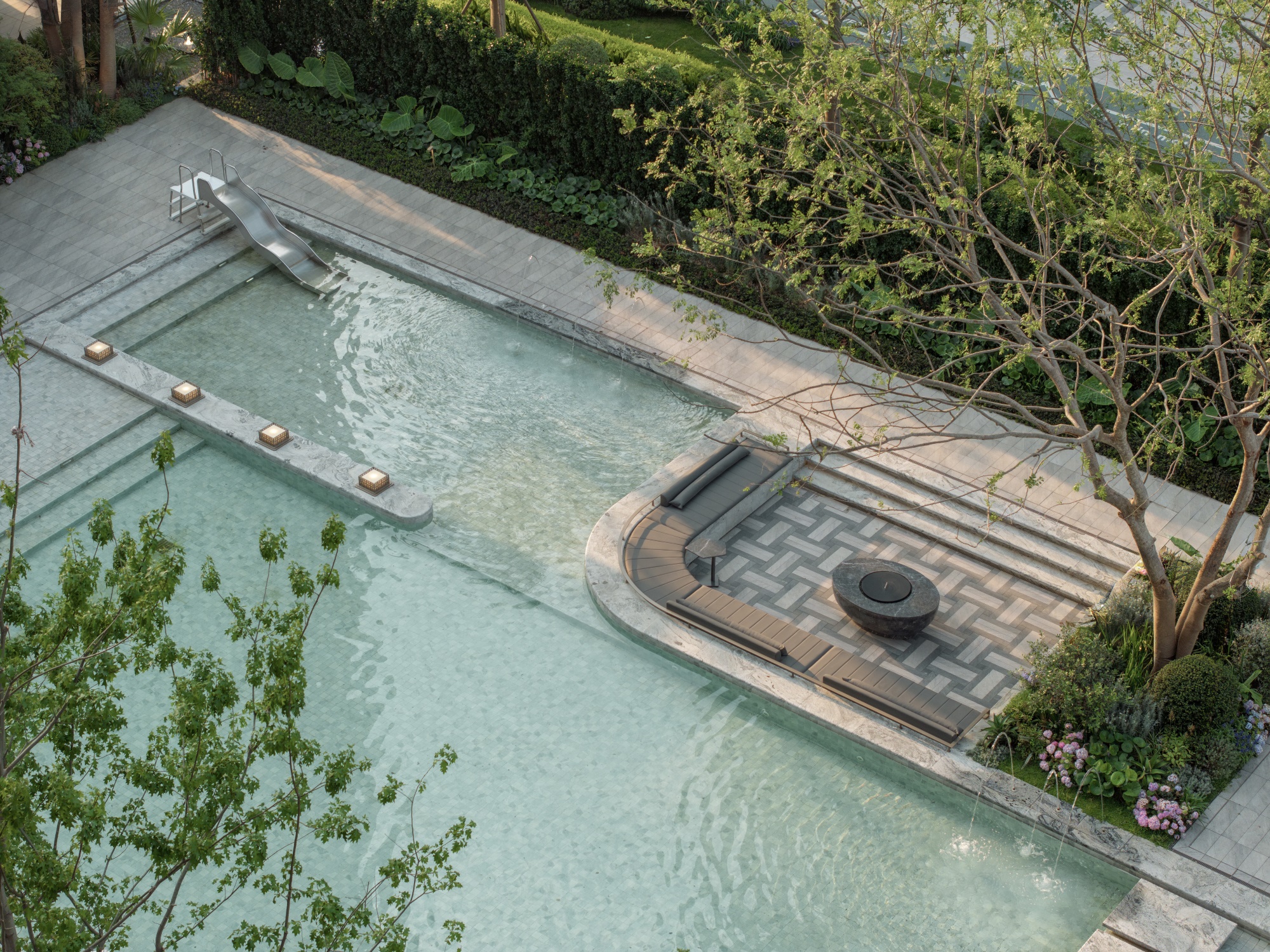 华发无锡中央首府 · 江南海派· 奢藏花园丨中国无锡丨广亩景观-43