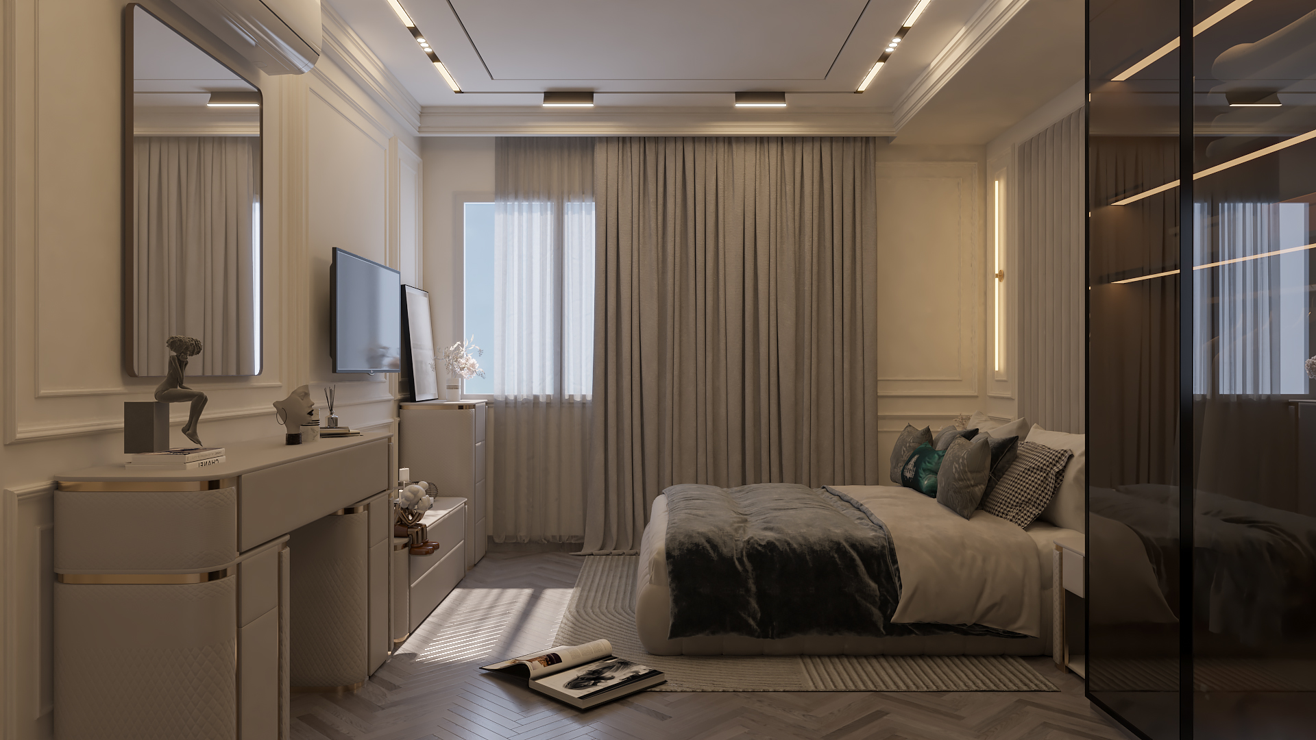 Modern Apartment Design at Smouha, Alexandria-11