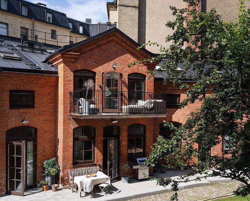 哥德堡中心时尚联排别墅-2