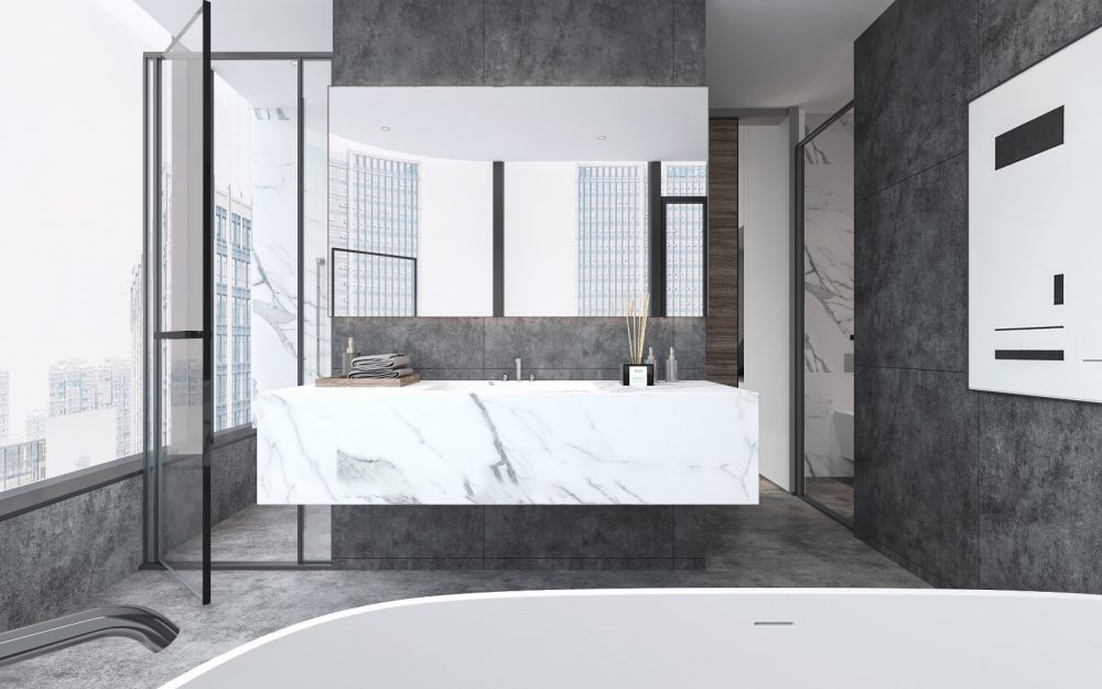 南京现代简约公寓-6