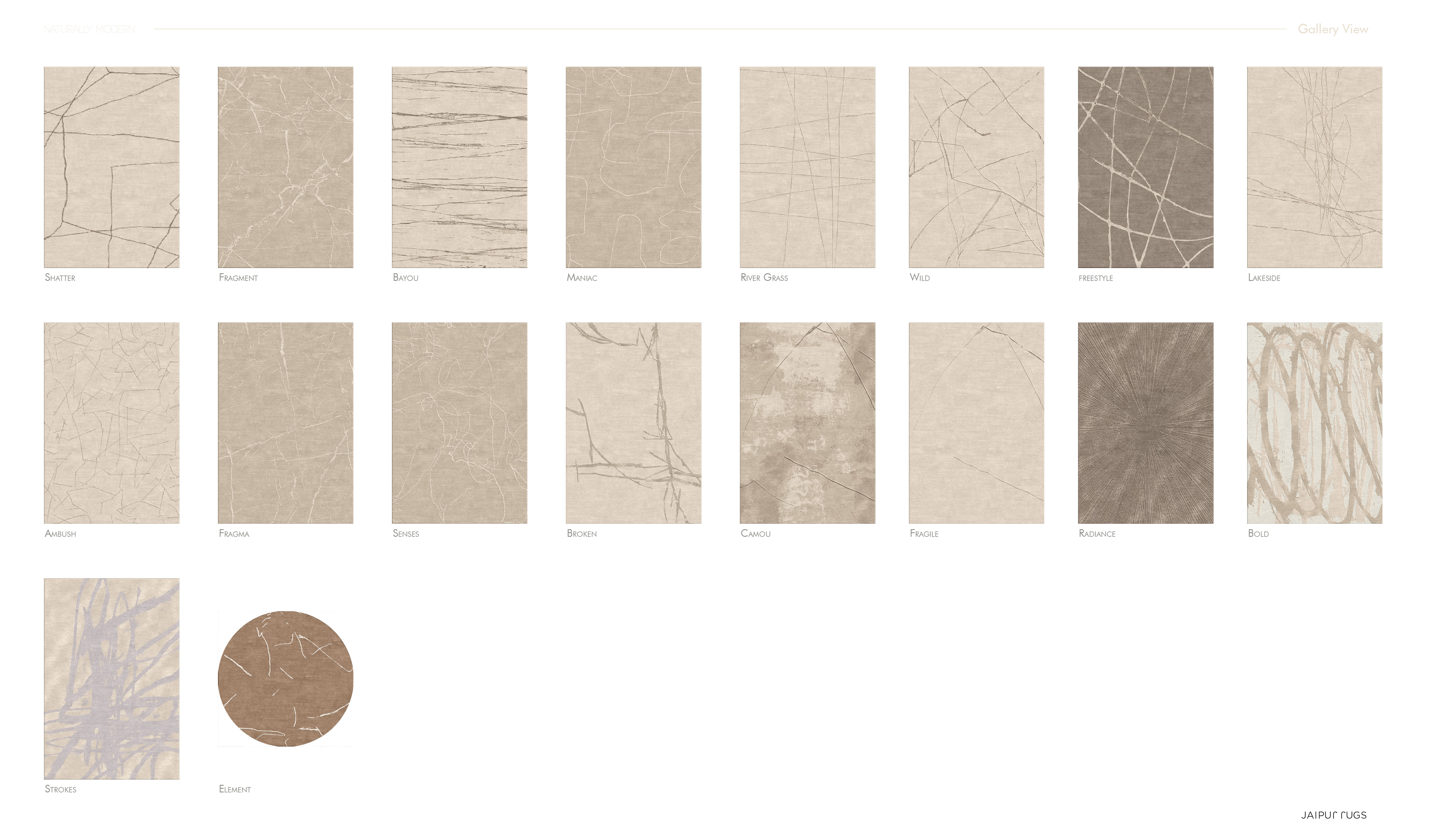 Naturally Modern- A series of Hand Tufted rugs-7