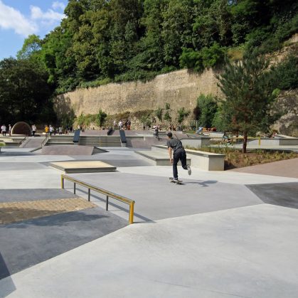 丨卢森堡丨Constructo Skatepark Architecture-37