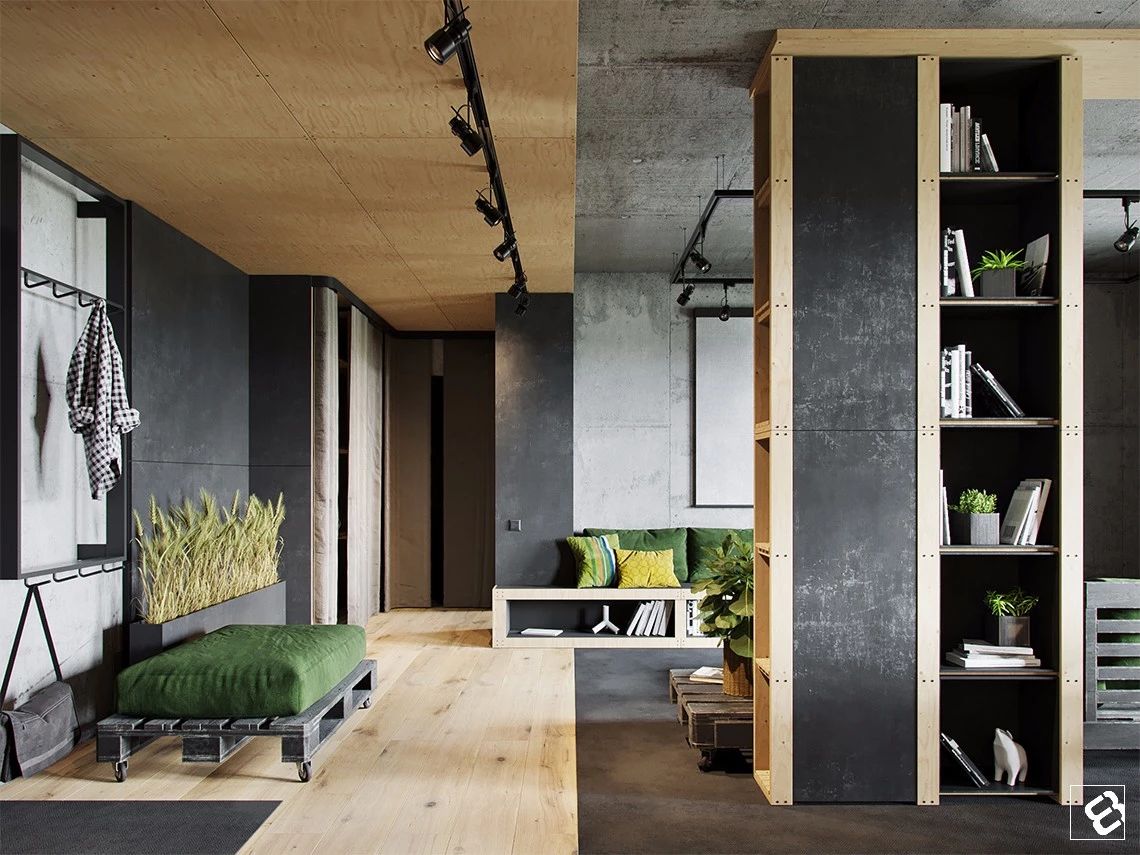 轻工业风 LOFT 住宅设计丨Form8 studio-26